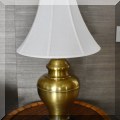 DL03. Brass table lamp. 